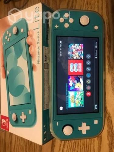 Nintendo Switch lite turquesa