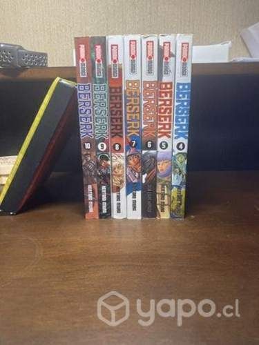 Manga Berserk tomos 2 al 10