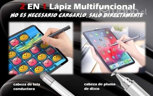 Bolígrafo universal 2 en 1 para tableta móvil, tel