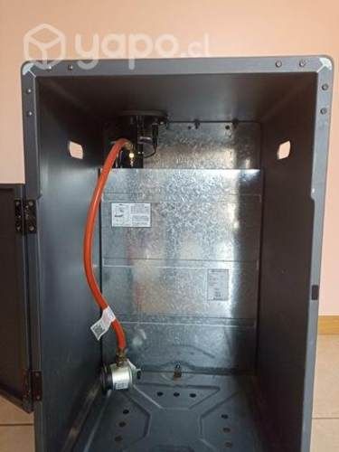 Estufa a gas tres funciones