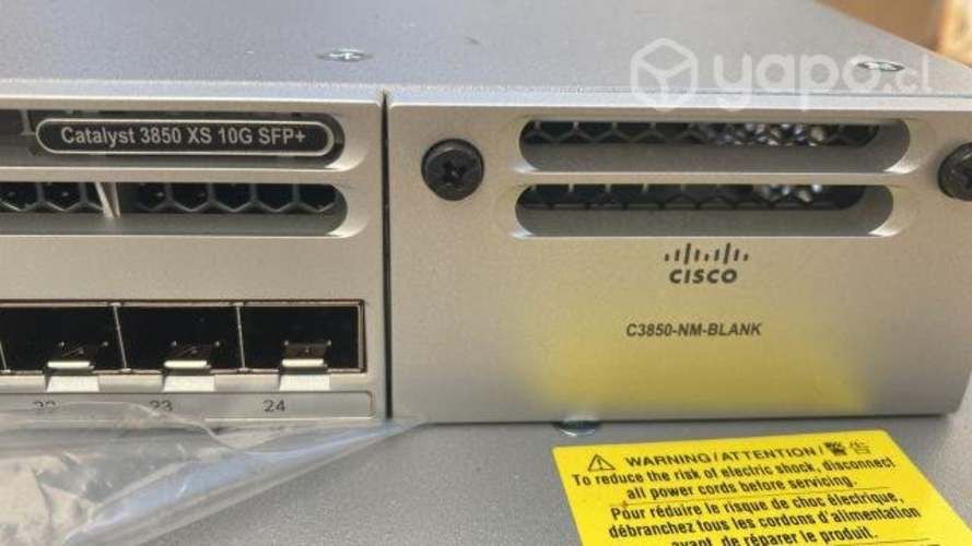 Switch Administrable capa L3 Cisco Catalyst 3850 ,