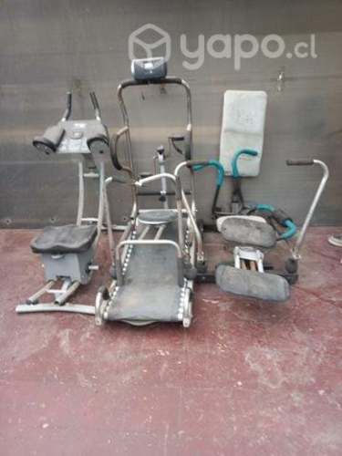 Lote maquinas de ejercicios