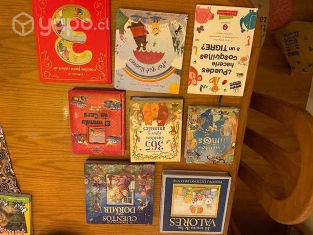Ocho libros y cuentos infantiles