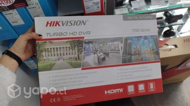 DVR HIKVISION DAHUA HILOOK 4ch, 8ch y 16 canales
