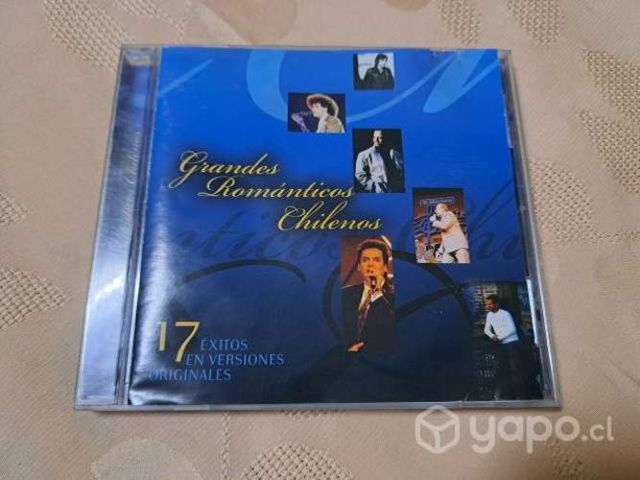 Mc177: cd grandes románticos chilenos