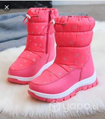 botas con chiporro niña