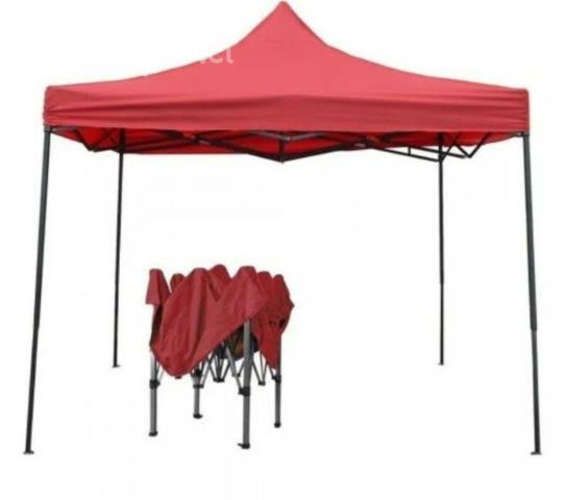 Toldos 3x3 Rojo Filtro Uv