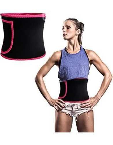 Faja Para Cintura Neopreno Ajustable Para Sudar