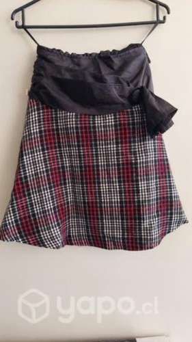 Falda cuadros