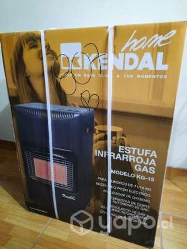 Estufa a Gas Infrarroja Kendall 11 - 15kg Nueva