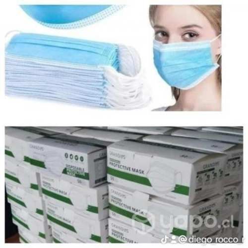 Mascarillas desechables