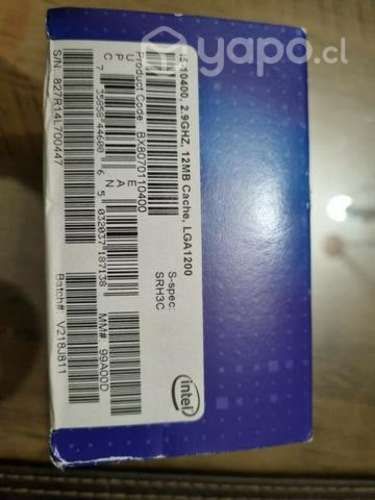 Procesador i5 10400 BOX Nuevo