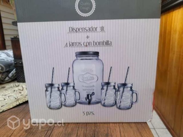 Dispensador +cuatro jarro