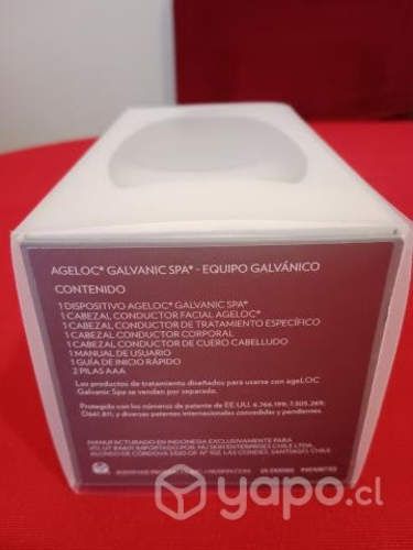 Galvánica facial Spa