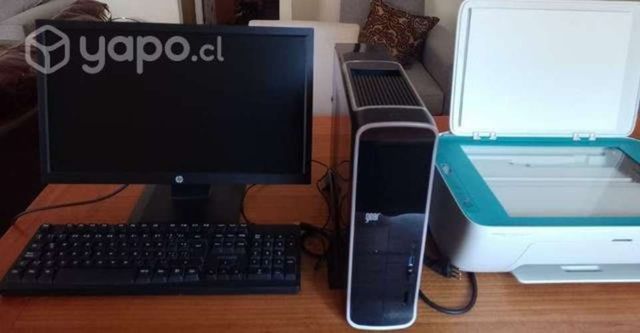 Computador + Monitor e Impresora