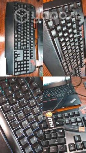 Teclado MSI Vigor GK40perfecto estado 1 año de uso