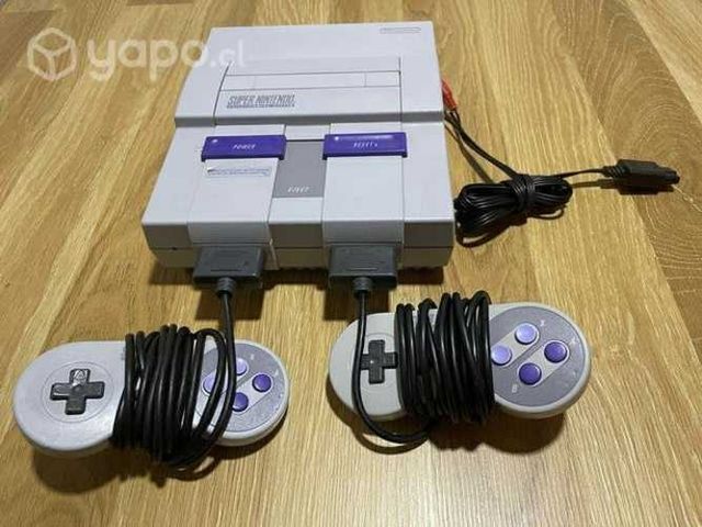 Super Nintendo + 3 juegos