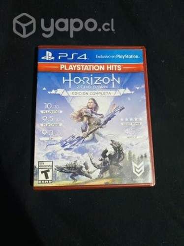 Juego horizon zero dawn ps4