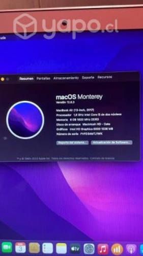 Macbook air 2017 de 13'