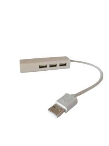 Adaptador USB Tipo C 3.0 a Hub USB 2.0 Rj45 Lan