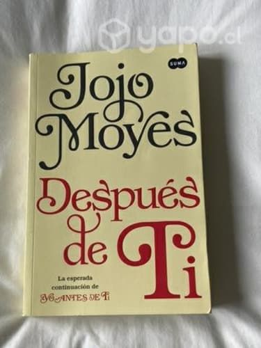 Libro Después de ti de Jojo Moyes