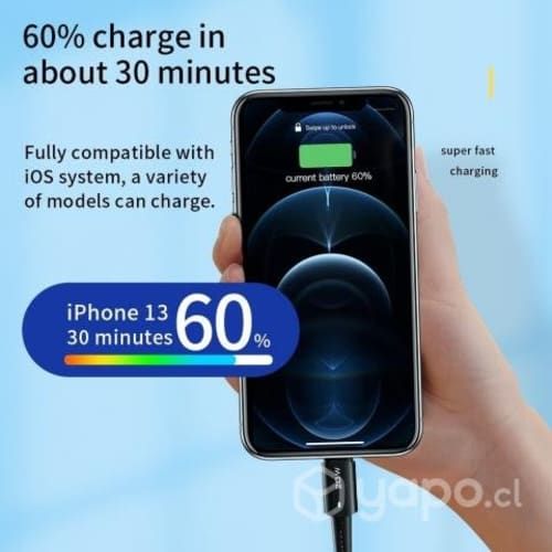 Cable carga rapida Essager