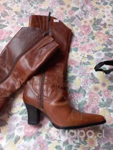 Botas de cuero n36
