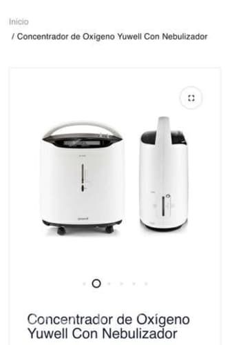 Concentrador de Oxígeno Yuwell