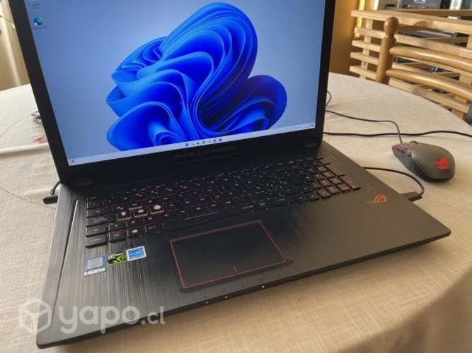 Asus Rog Strix Gl753ve + Mouse Asus + Mochila Asus