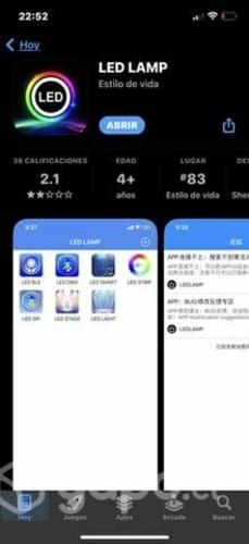 Tira led rgb tres metros usb bluetooth