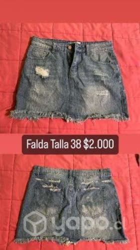 Faldas, vestido y crop talla M y 38