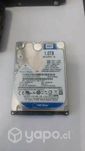 Discos duros 2.5" 500gb y 1tb