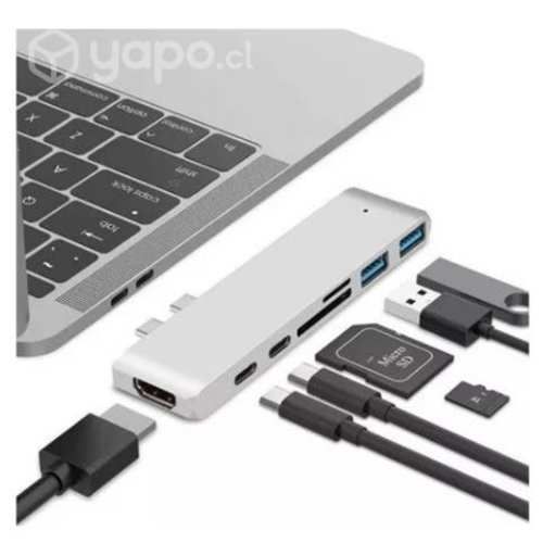 Adaptador thunderbolt 3, usb tipo c para macbook