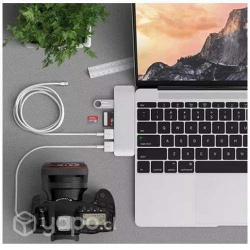 Adaptador thunderbolt 3, usb tipo c para macbook