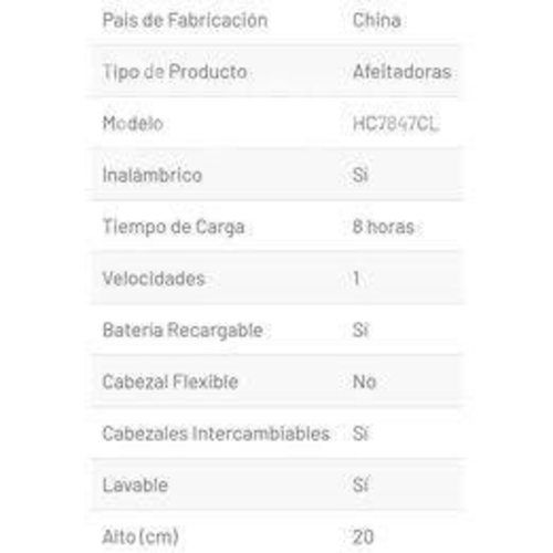 Recortadora de barba