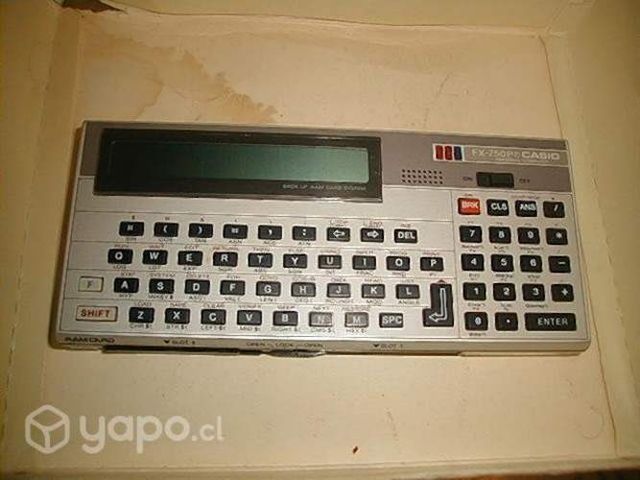 Computador personal casio fx-750