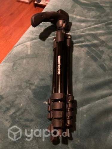 Tripode Manfrotto Compact Action Negro