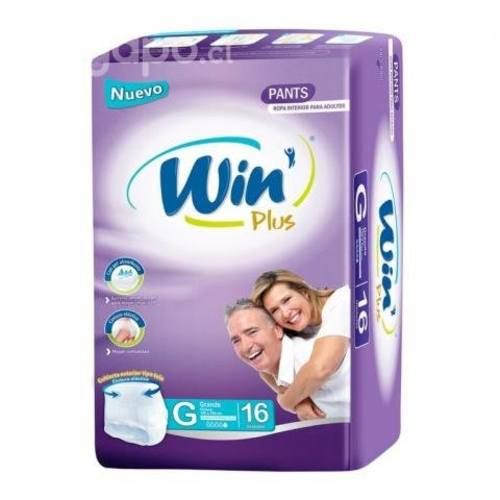 Pañal adulto win plus pants Gx 16 unidades
