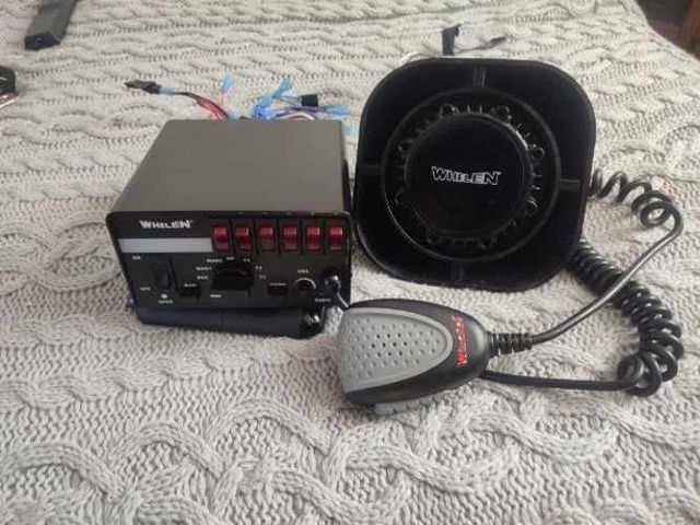 Sirena y parlante whelen