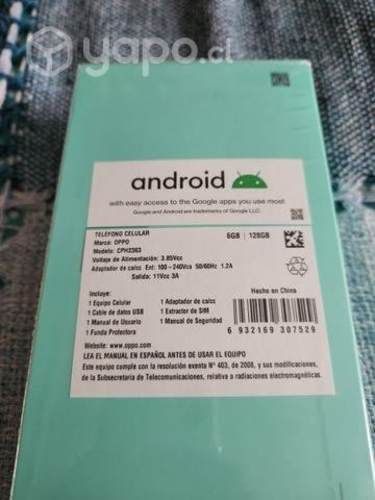 Celular oppo reno 7 camara 64 mpx