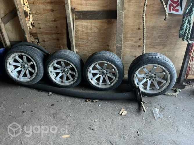 Llantas aleación universales aro 15 con neumático