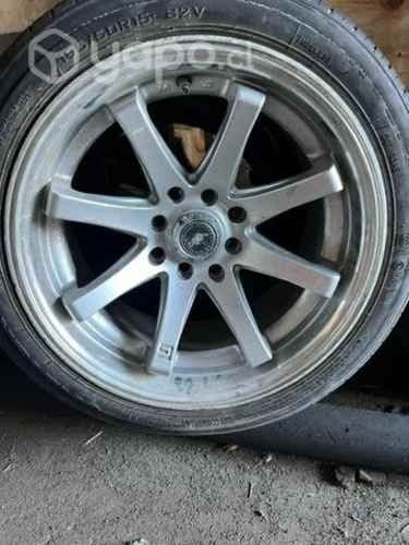 Llantas aleación universales aro 15 con neumático