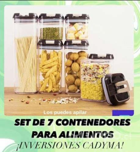 Set 7 contenedores