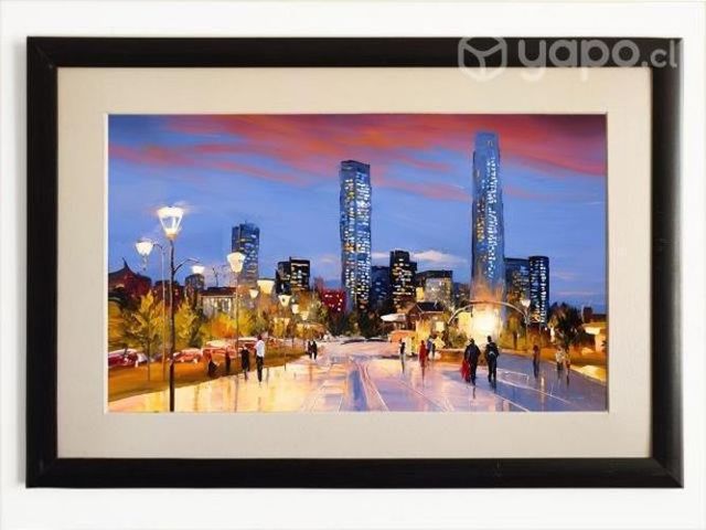 Cuadro Artístico Santiago de Chile