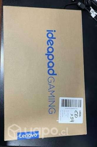 Notebook lenovo Ideapad gaming 3 nuevo