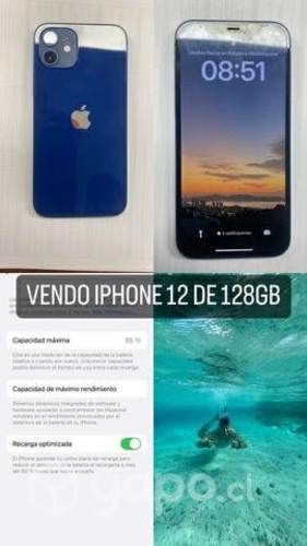 Iphone 12 azul 128gb