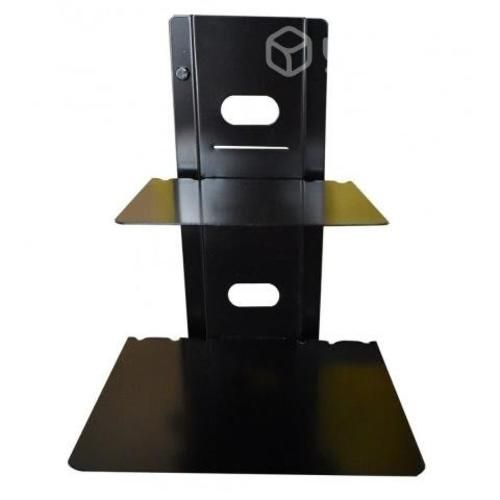 Soporte doble para blu-ray, dvd, deco. metalico, n