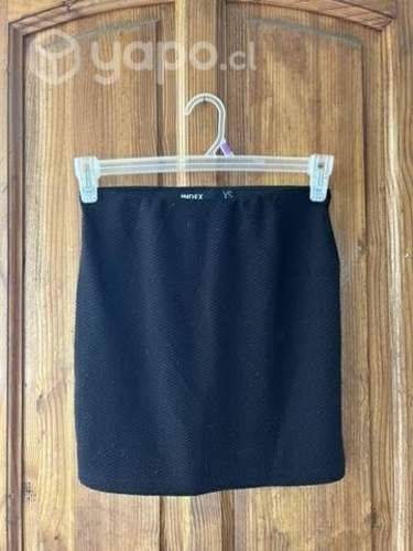 Falda Index estilo tubo negra