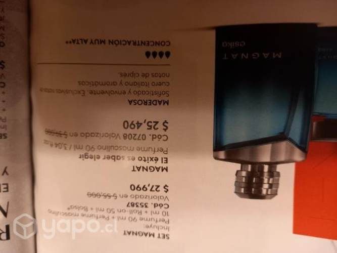 Perfumes hombre de esika