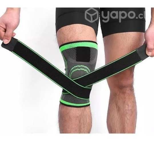 Rodillera de Compresión con Venda de Doble Fijació